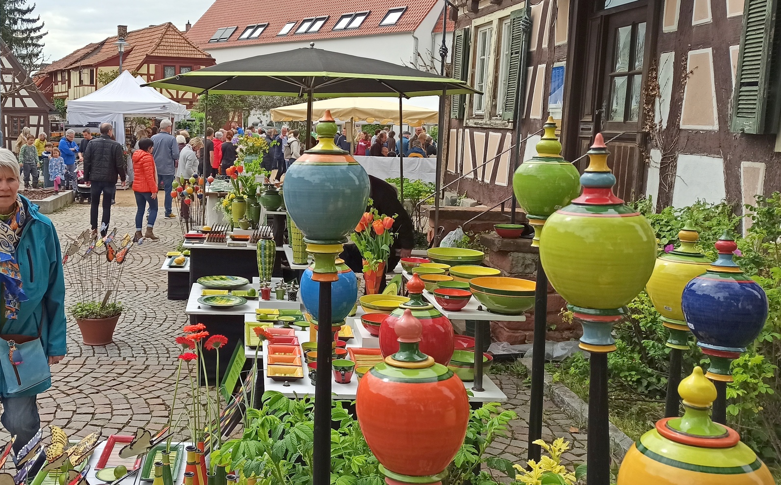 Töpfermarkt erweitert: Kandeler Keramik- und Kunsthandwerkermarkt am 29. und 30. Juni 2024