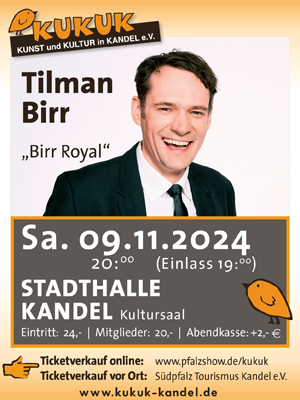 KuKuK-Veranstaltung in Kandel: Tilmann Birr